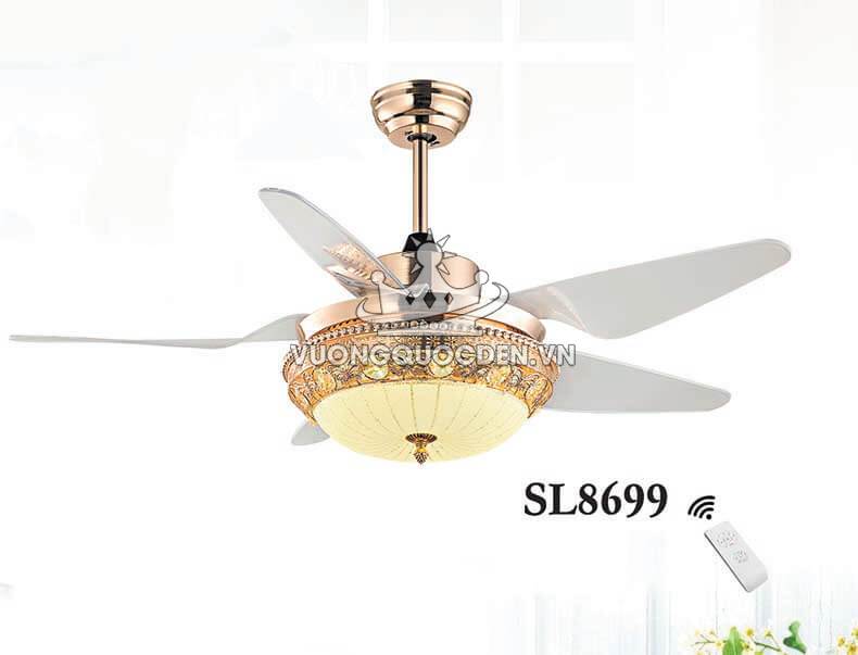 Gợi ý một số mẫu quạt trần có đèn đang được ưa chuộng